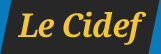 Le Cidef - logo